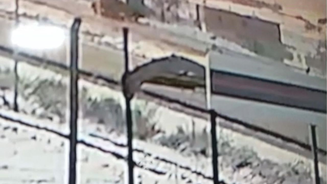 Nevşehir'de kar yağışıyla kayganlaşan yolda tır şarampole devrildi