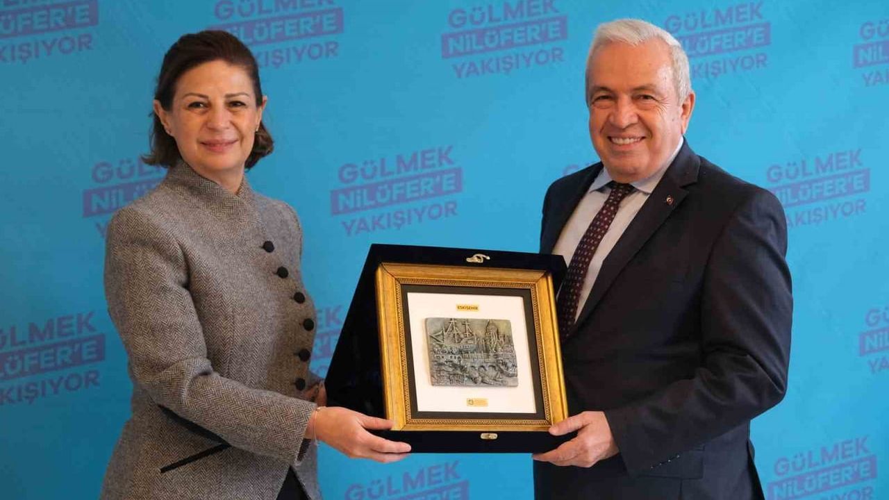 Nilüfer ve Eskişehir'den dostane belediye buluşması