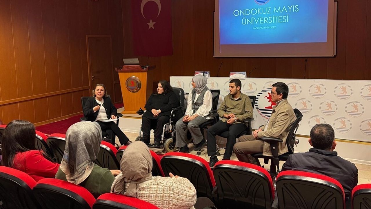 OMÜ'de 'Kapsayıcı Üniversite Yaşam' eğitimi düzenlendi