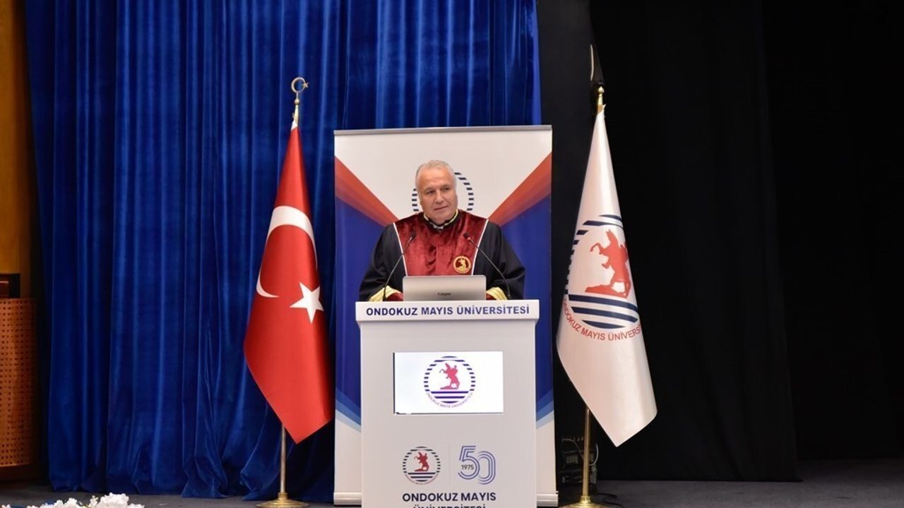 OMÜ Veteriner Fakültesi'nde 13. Beyaz Önlük Töreni — 66 öğrenci mesleğe adım attı