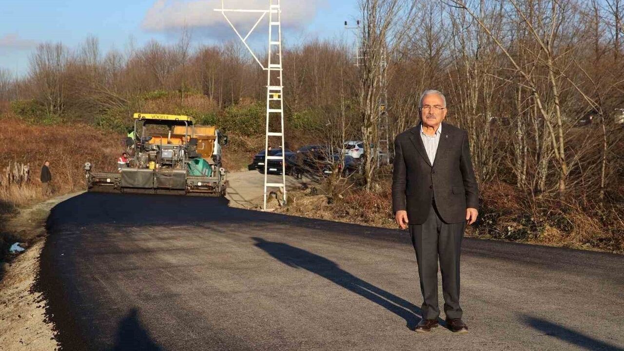 Ordu'da 6,5 yılda 2 bin 600 km asfalt ve beton yol yapıldı