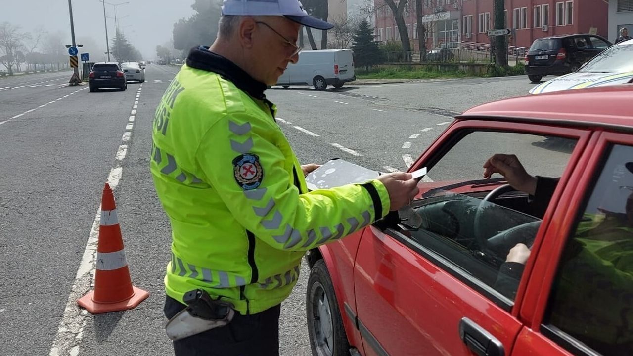 Ordu'da bir haftada 16 bin 295 araç ve sürücü denetlendi
