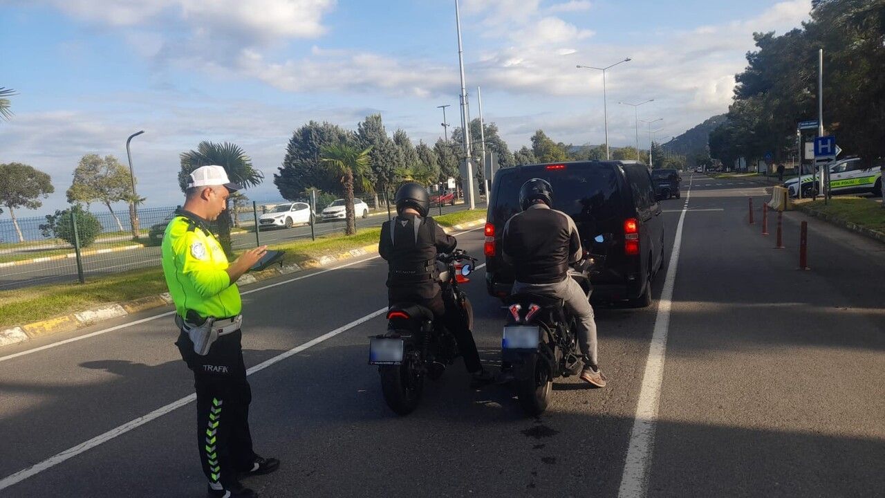 Ordu'da bir haftada 16 bin 751 araç ve sürücü denetlendi