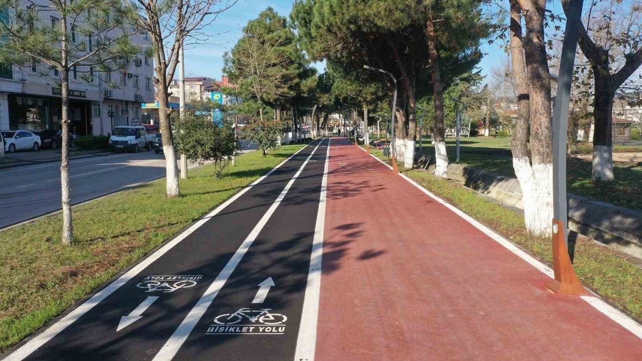 Ordu’da bisiklet yolları 16 kilometreyi geçti
