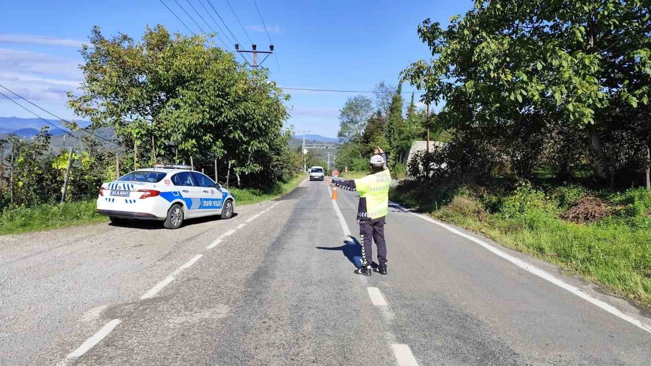 Ordu’da Haftalık Trafik Denetimlerinde 11.281 Araç Kontrolü