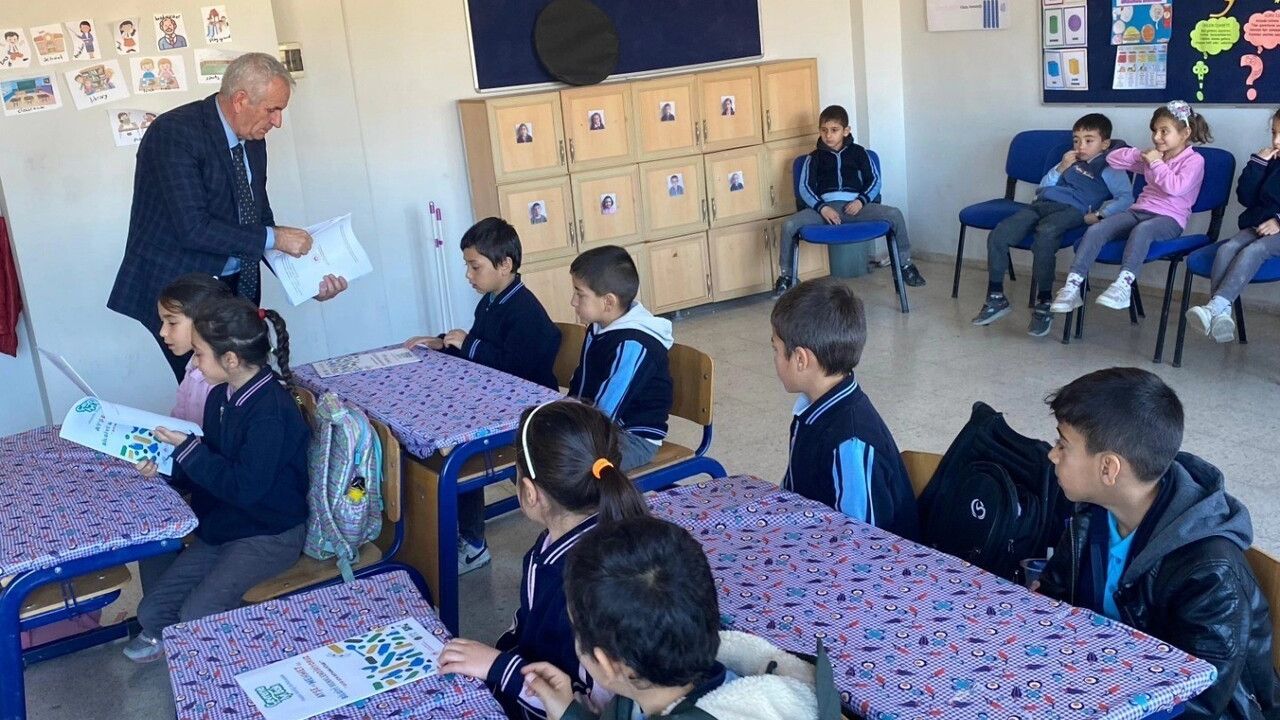 Örenköy İlkokulu'nda Sıfır Atık Bilinçlendirme Eğitimi