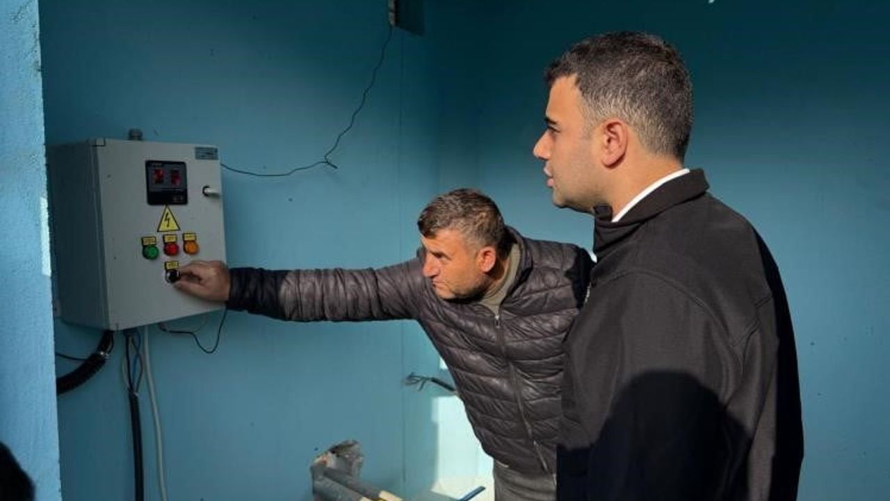 Osmaneli köylerinde içme suyu tesislerinin elektrik altyapısı yenilendi