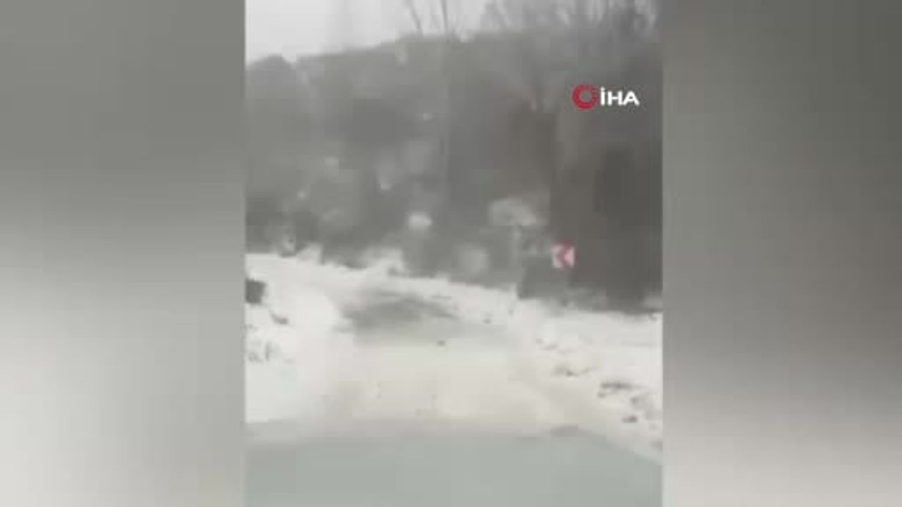 Osmaniye'de kar nedeniyle mağdur olan yaşlı kadın itfaiye ekiplerince kurtarıldı