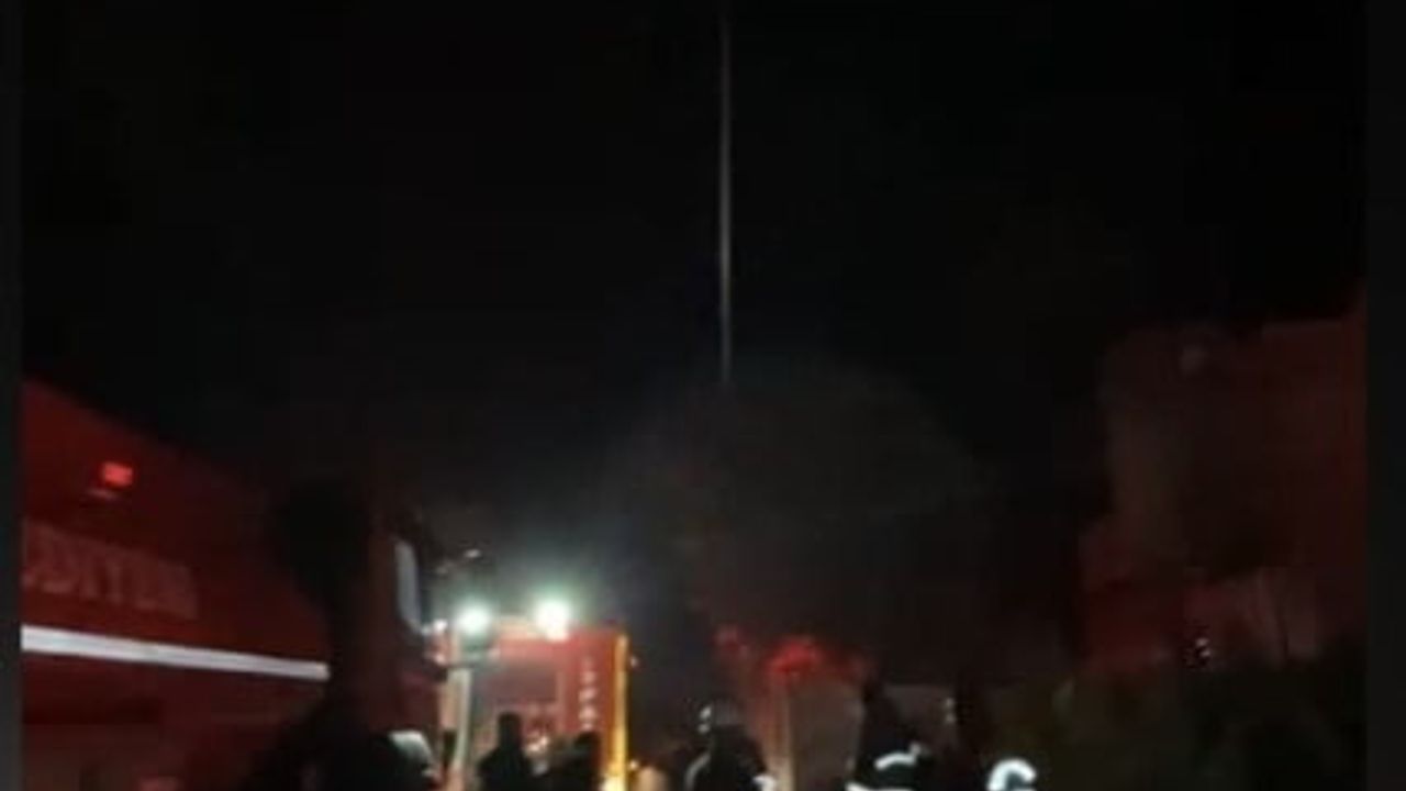 Osmaniye'de Rızaiye Mahallesi'nde müstakil evde yangın söndürüldü