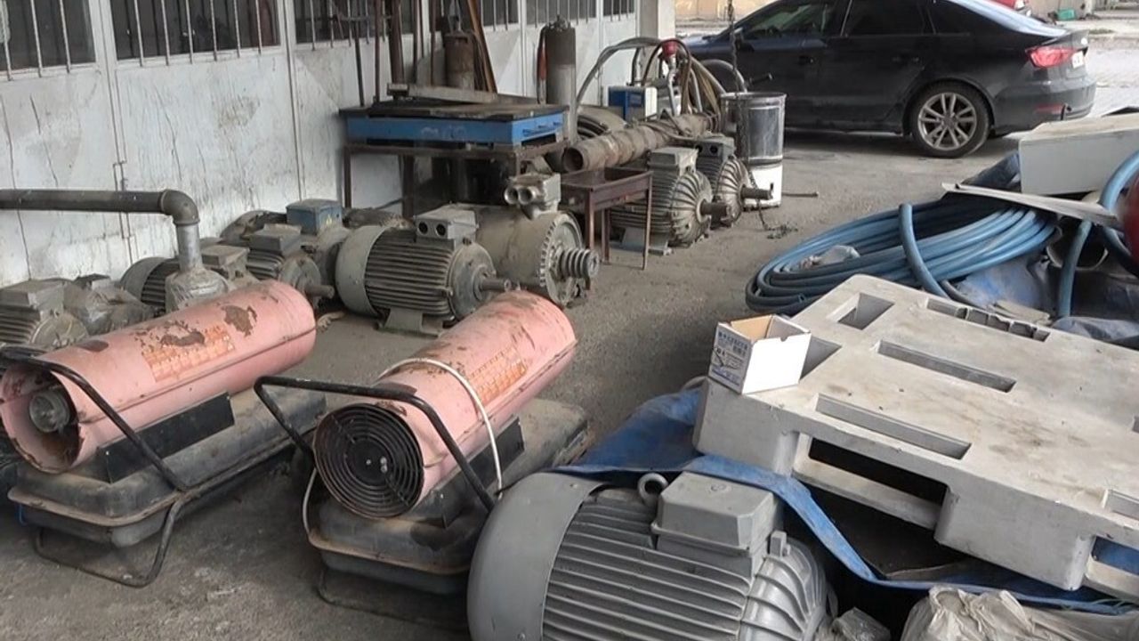 Pazarcık'ta bobinaj dükkanından 350 bin liralık hırsızlık