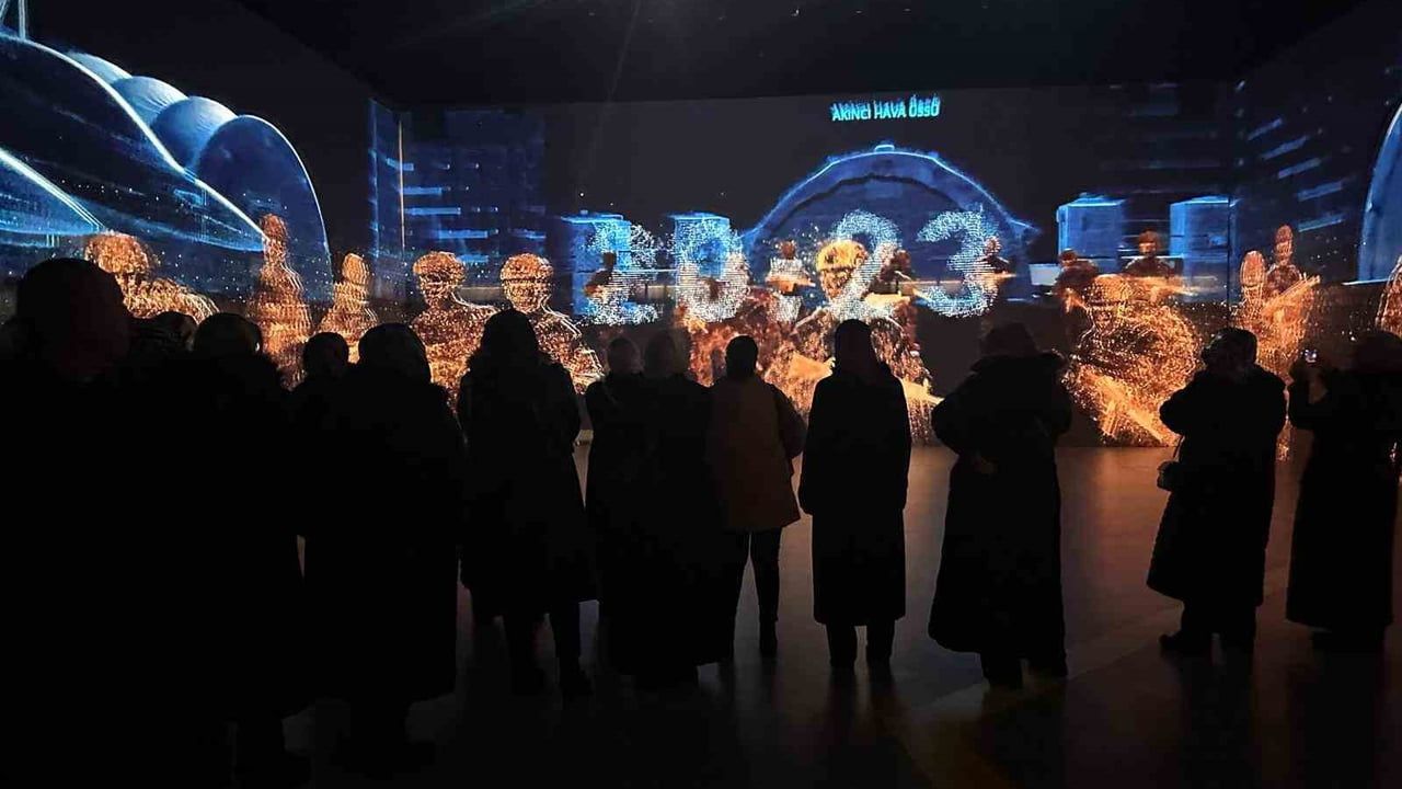 Pursaklar Belediyesi Hanım Evleri kursiyerlerini Cumhurbaşkanlığı Külliyesi'ne götürdü