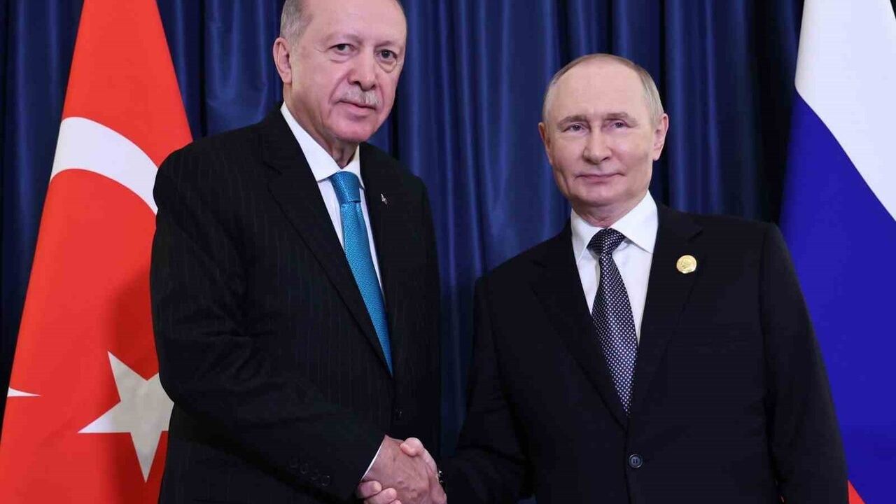Putin ile Erdoğan yarın Aşkabat’ta görüşecek