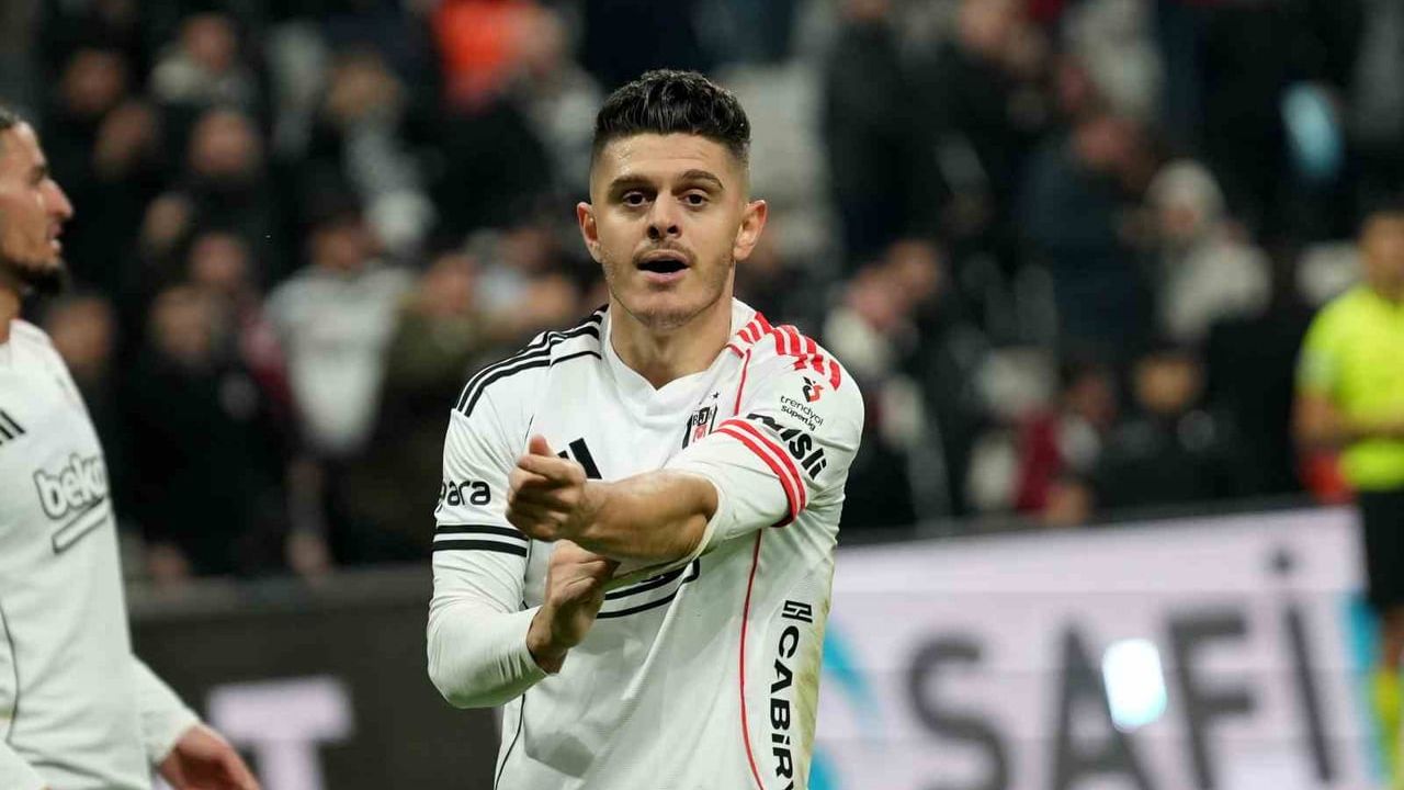 Rashica, Beşiktaş formasıyla ligde ilk golünü attı