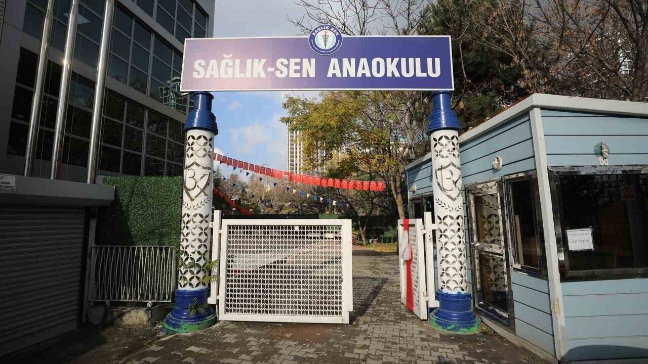 Sağlık-Sen Anaokulu Ankara'da sağlık çalışanlarının beğenisini kazandı