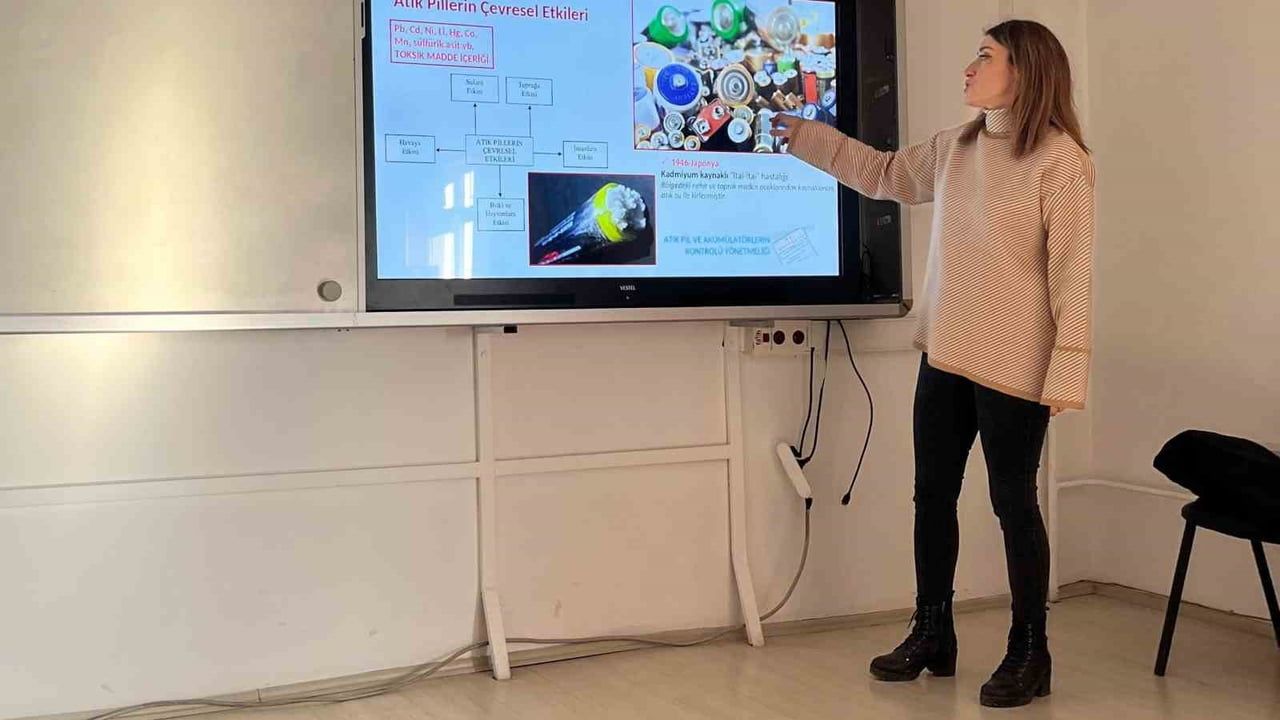 Sakarya'da 14 ilçede 2 bin 100 liseliye sıfır atık ve iklim eğitimi