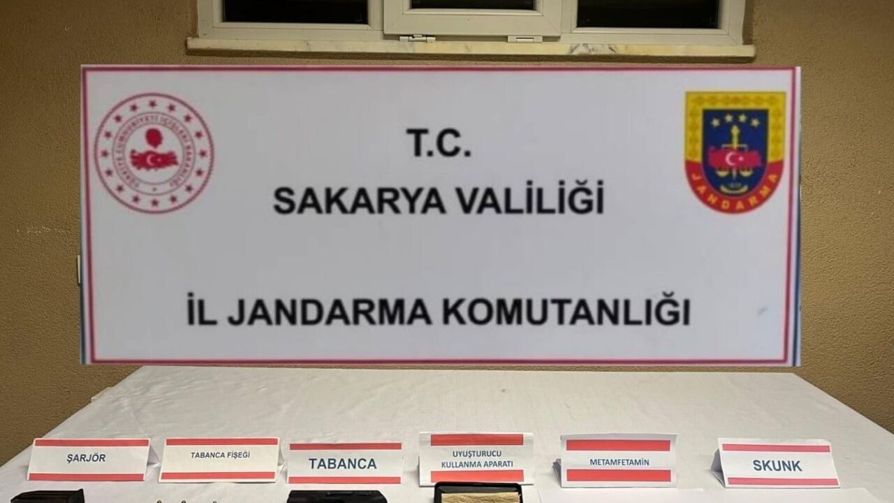 Sakarya'da jandarma operasyonu: 2 şüpheli tutuklandı