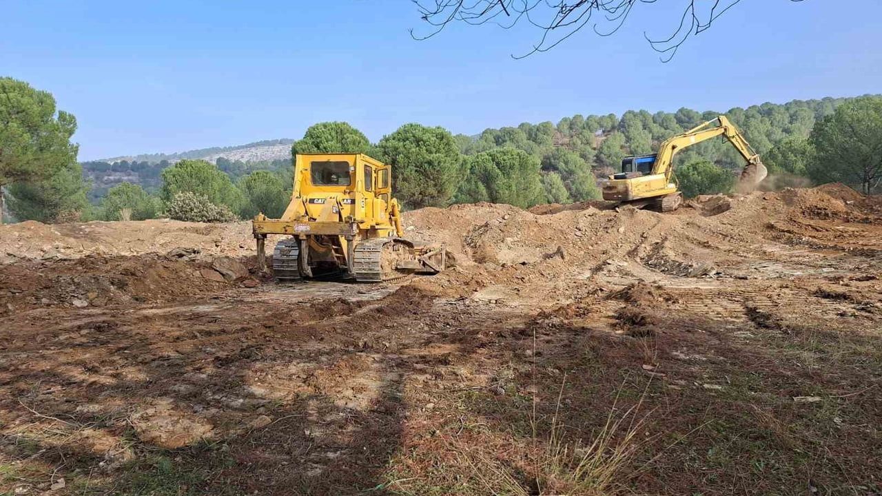 Salihli Kurttutan'da hayvan ve yangın için HİS göleti