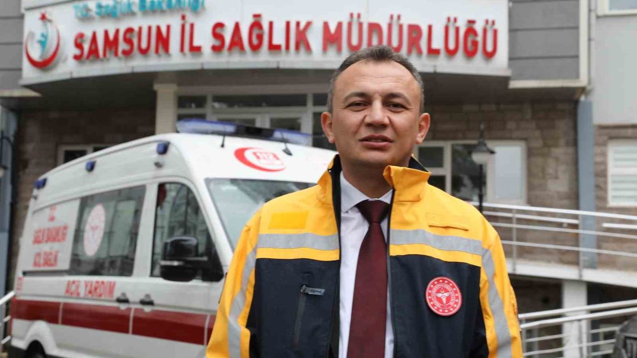 Samsun 112 ekipleri 2025’te 4 milyon km yol katetti, 141 bin vakaya müdahale etti