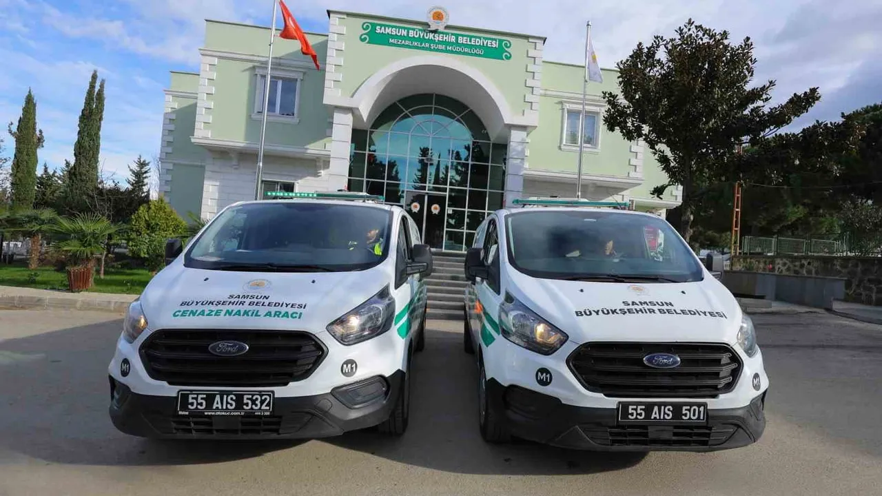 Samsun Büyükşehir Belediyesi 2025’te 6 bin 338 defin hizmeti sundu