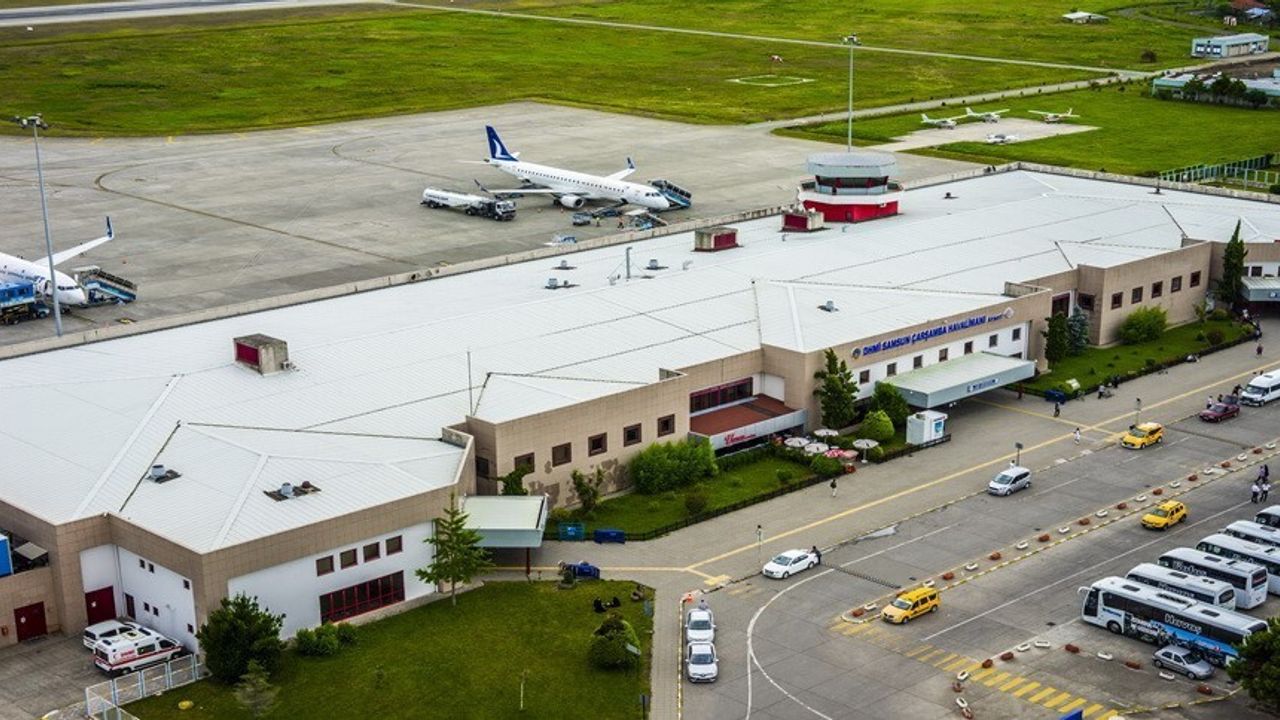 Samsun Çarşamba Havalimanı, Ocak–Kasım 2025'te 1 milyon 457 bin 979 yolcuya hizmet verdi