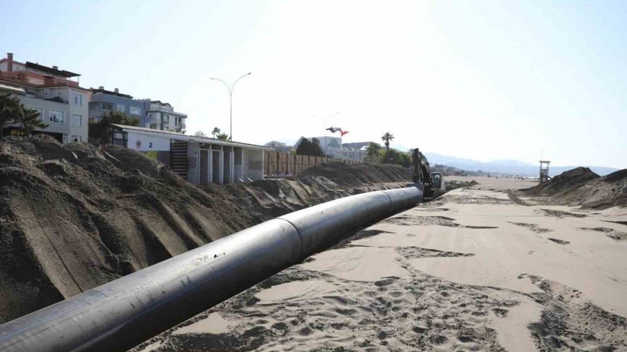 Samsun'da 3,2 milyar TL'lik su altyapı yatırımı sürüyor