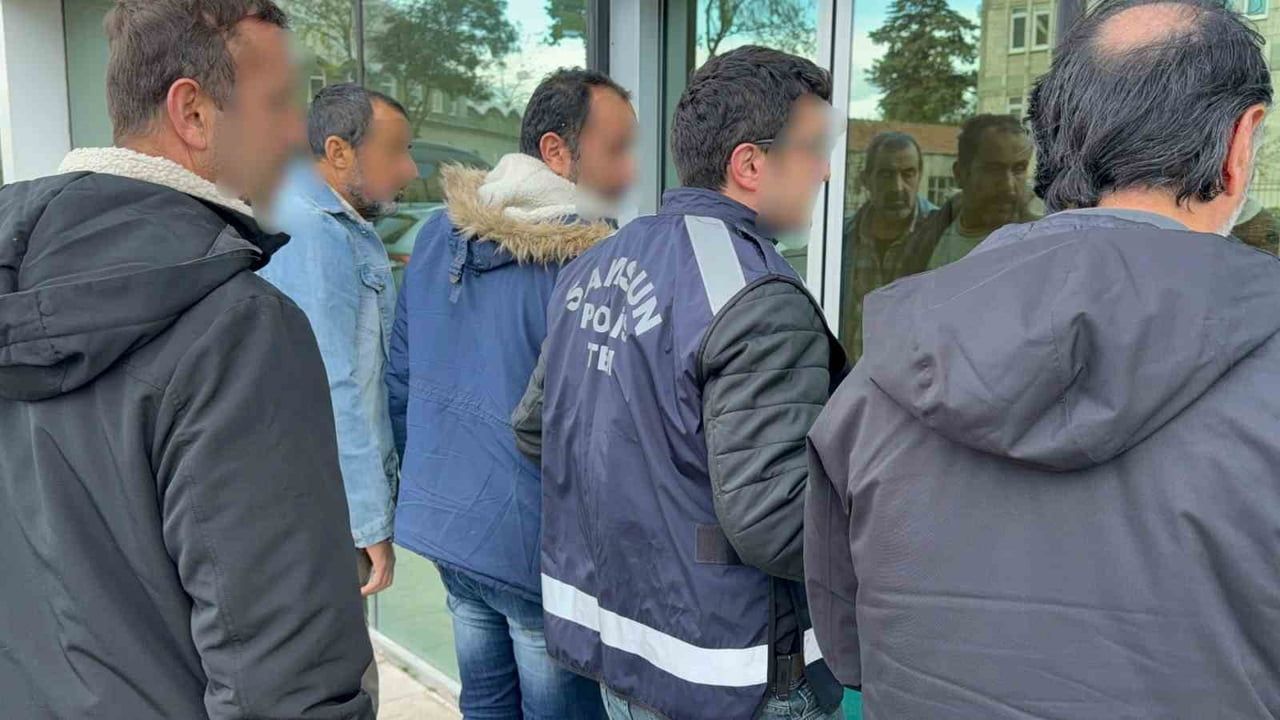 Samsun'da DEAŞ operasyonu: Irak uyruklu 4 şüpheli gözaltında