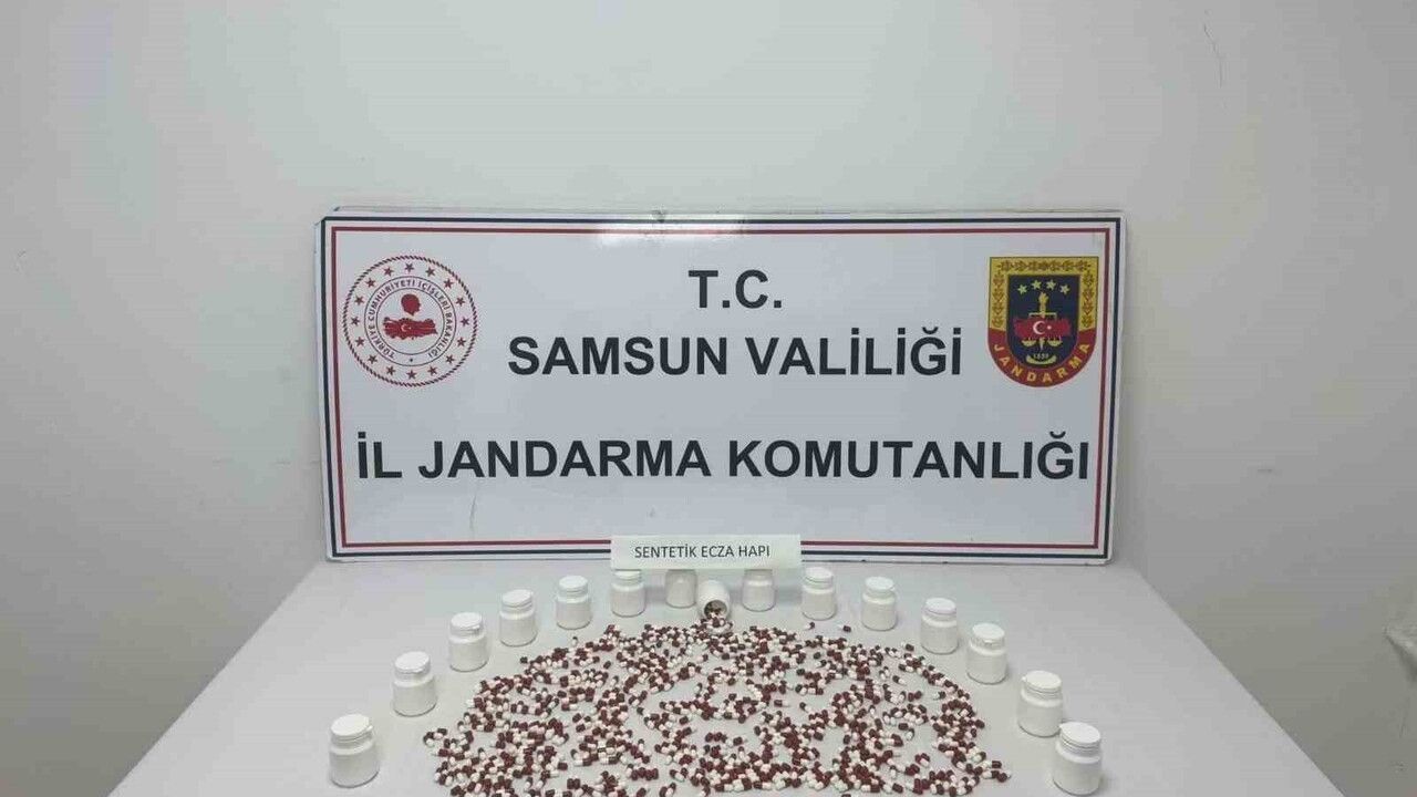 Samsun'da jandarmadan iki ayrı uyuşturucu operasyonu