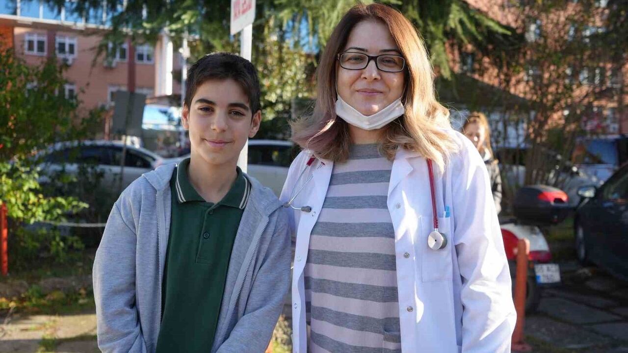 Samsun'da köpek saldırısı sonrası enfeksiyon atlatan 11 yaşındaki Yunus iyileşti