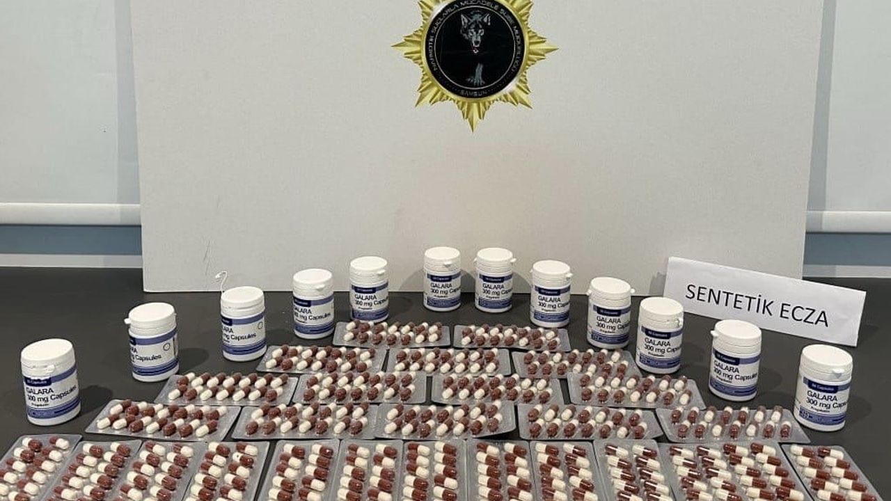 Samsun'da narkotik operasyonunda uyuşturucu ve ruhsatsız silah ele geçirildi