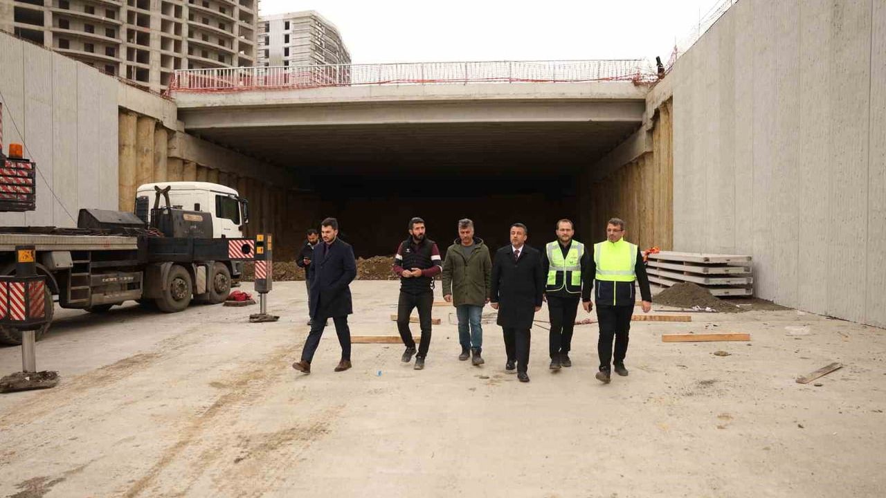 Samsun'da ulaşım projelerinde son aşama: Benzinlik ve AFAD kavşaklarında çalışmalar sürüyor