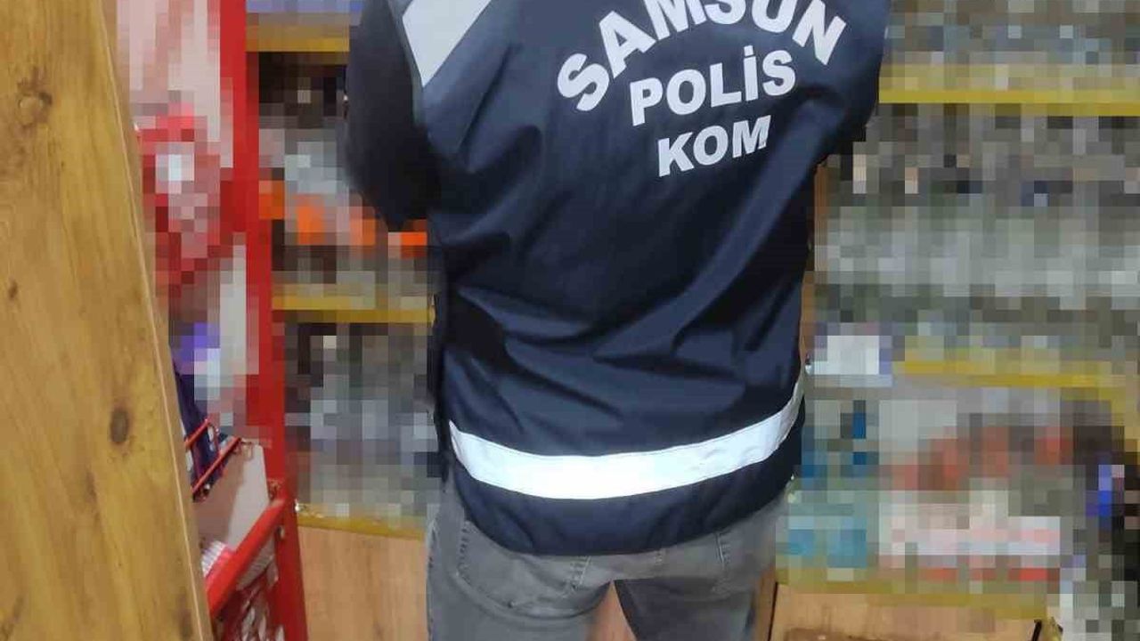 Samsun'da yılbaşı öncesi kaçak ve sahte içki denetimleri yoğunlaştı