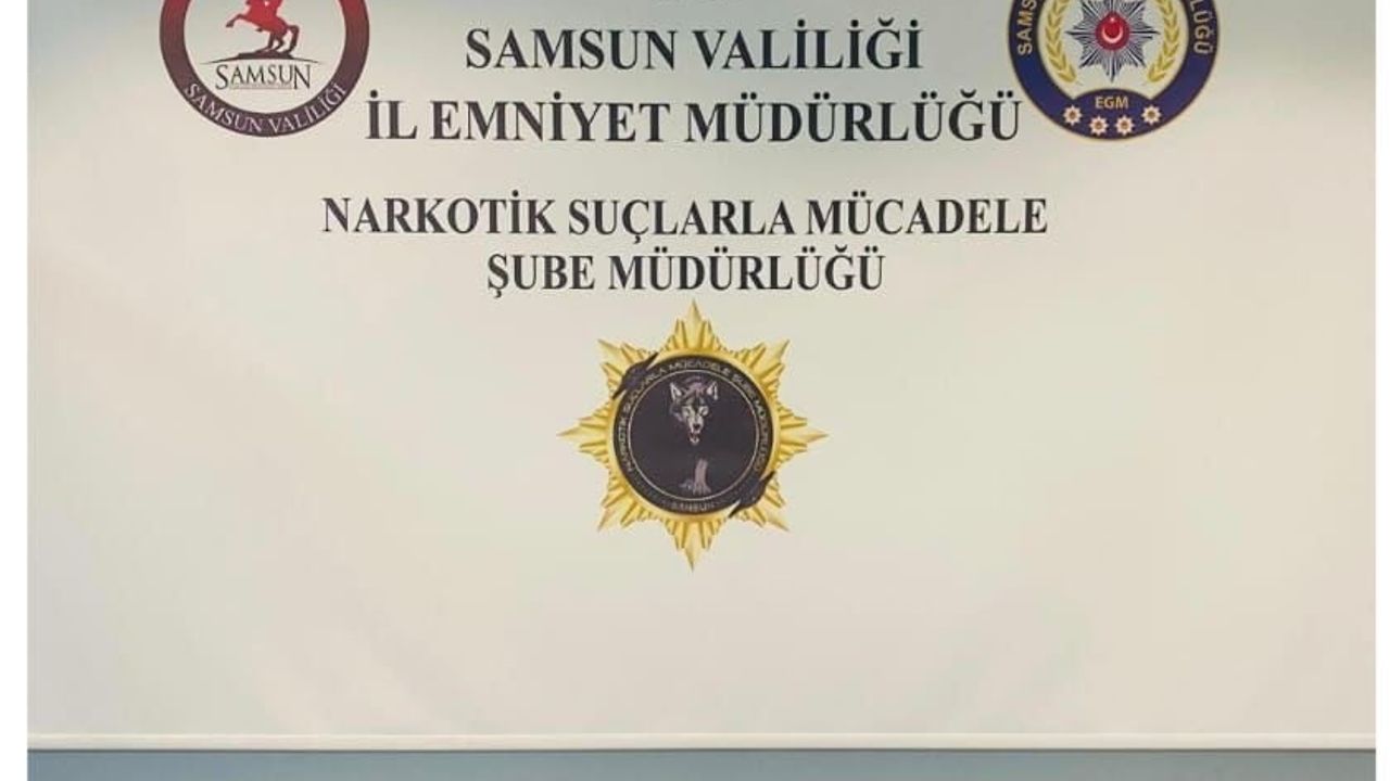 Samsun İlkadım'da narkotik operasyonunda 5 gözaltı