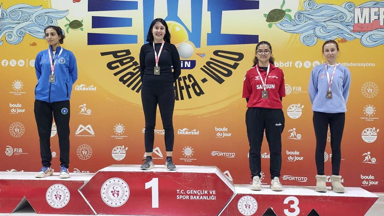 Samsunspor Bocce Takımı Volo Türkiye Şampiyonası'nda Tüm Kategorilerde Derece Aldı