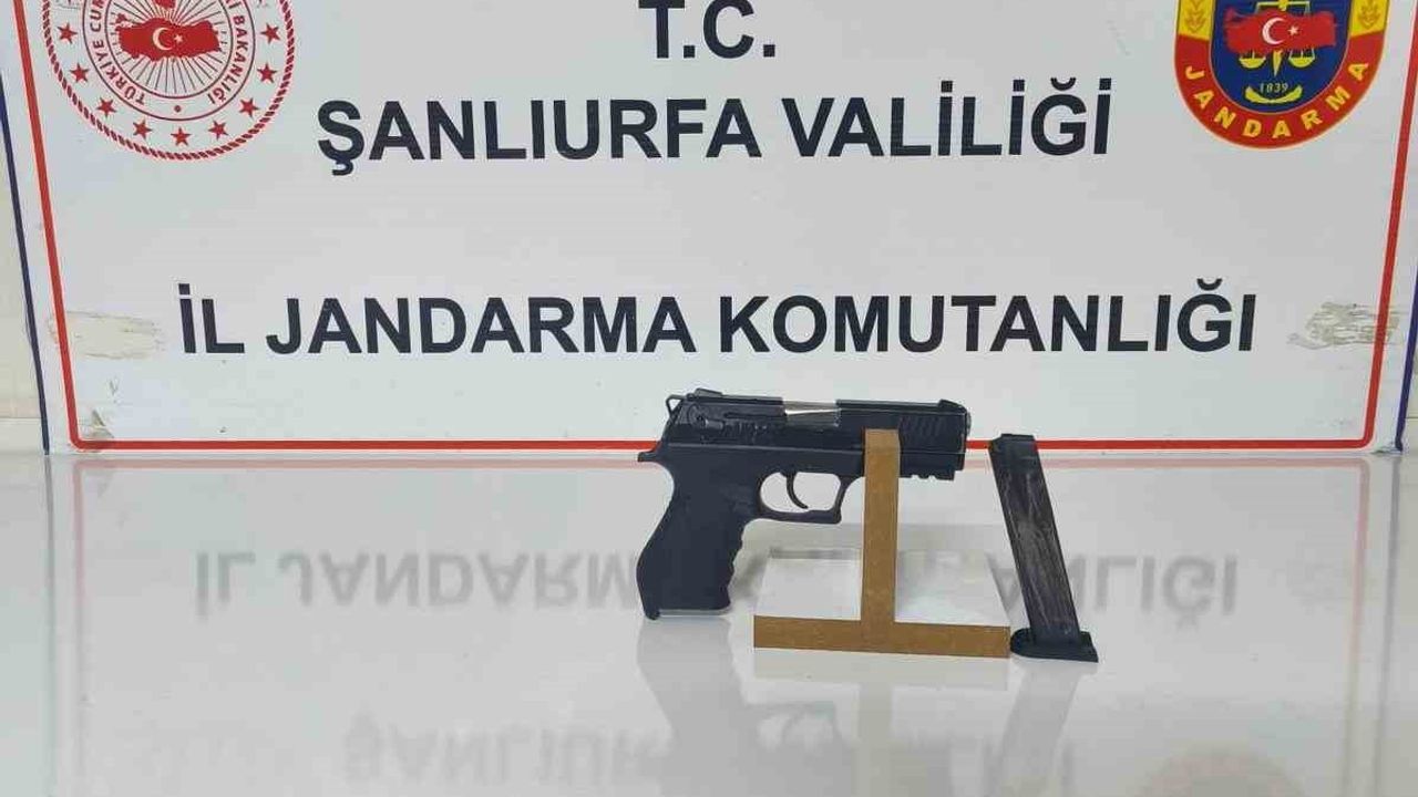 Şanlıurfa'da ruhsatsız silah denetimi: 4 gözaltı