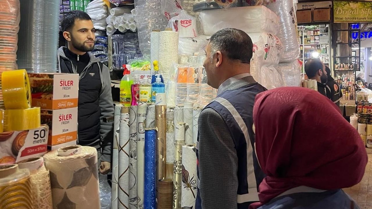 Şanlıurfa’da yılbaşı öncesi tüketici denetimleri yoğunlaştı