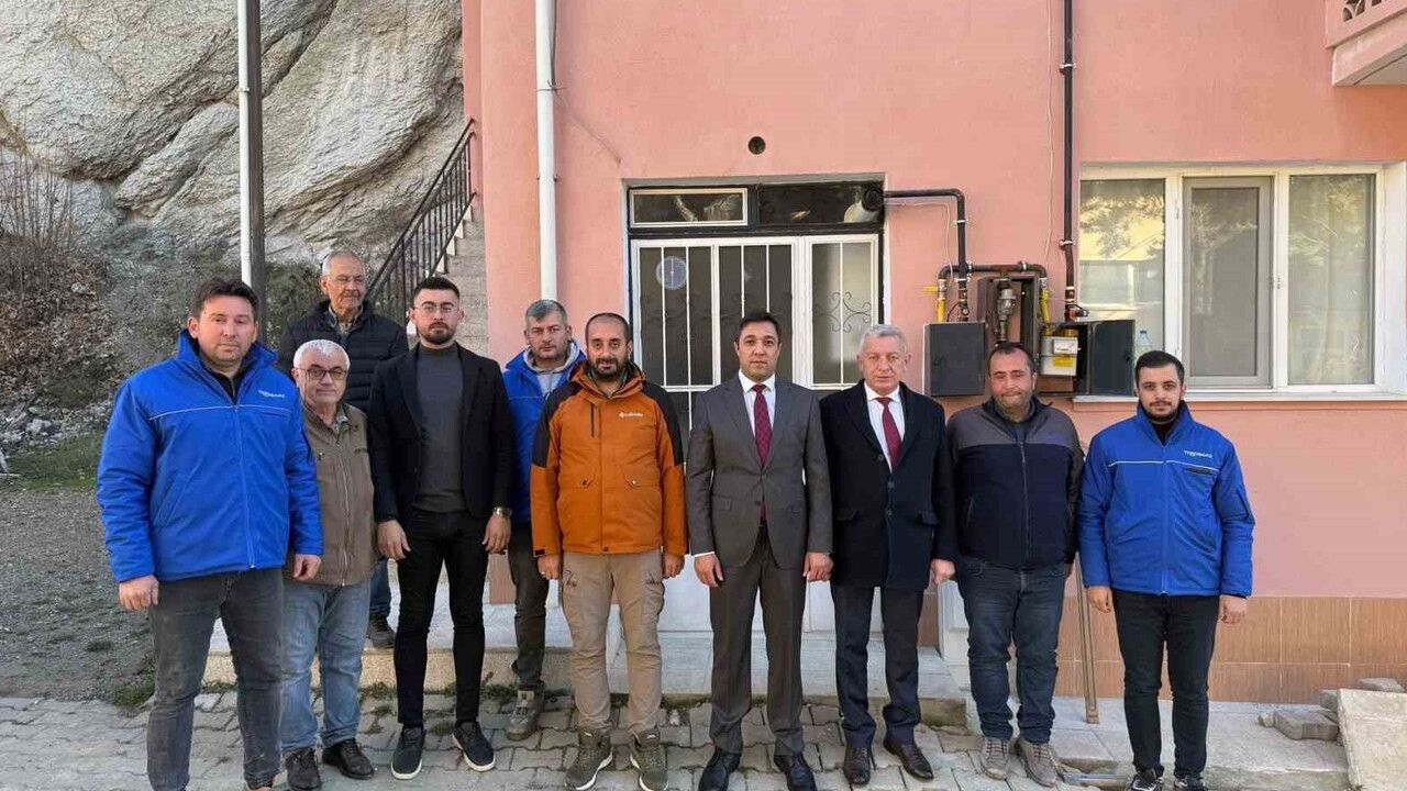 Şaphane'de Doğalgaz Dönemi Başladı