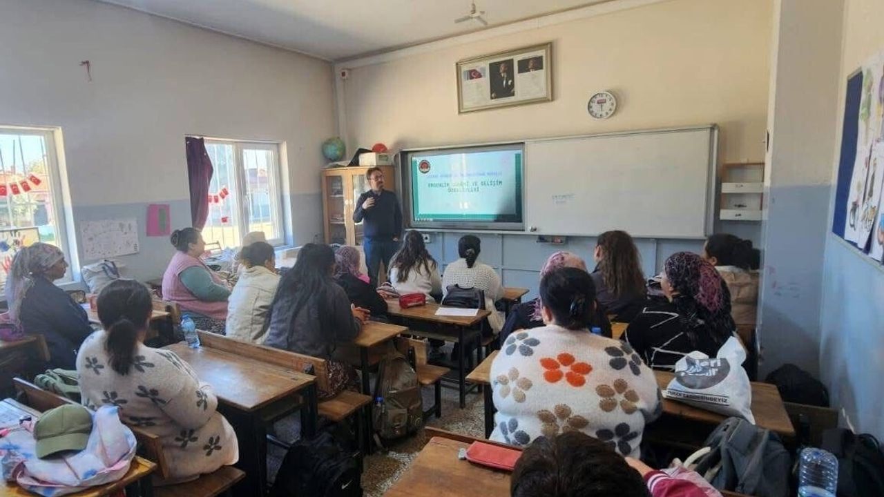 Sarıgöl'de okullara yönelik farkındalık eğitimleri düzenlendi