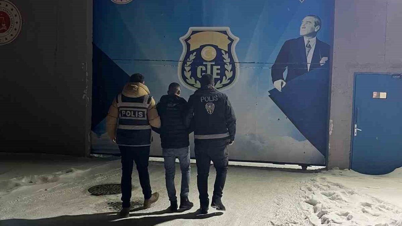 Sarıkamış'ta 15 yıl hapis cezası olan şüpheli yakalandı