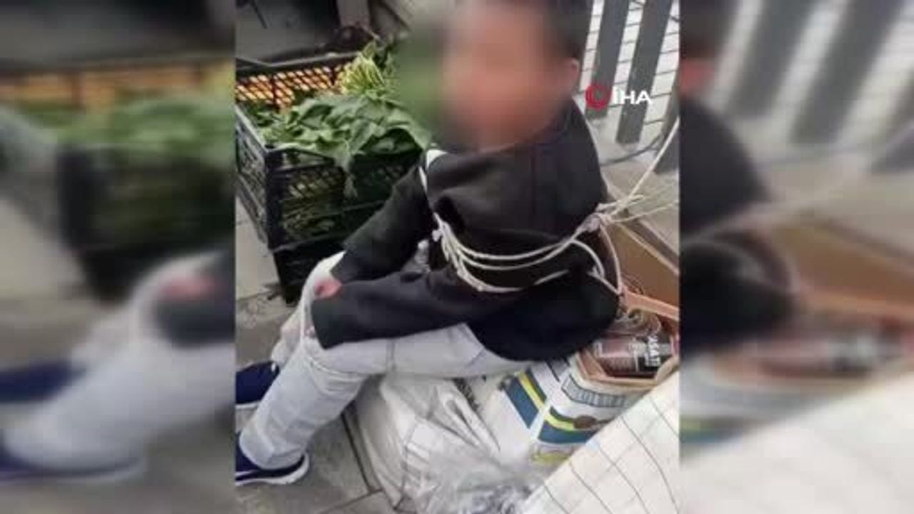 Sarıyer Ayazağa Pazarı'nda 9 Yaşındaki Çocuğun Bağlanması ve Gözaltılar