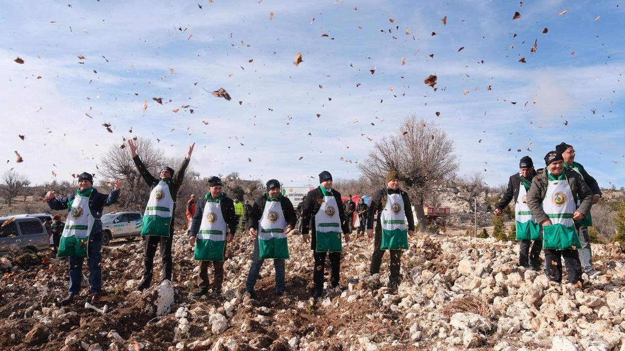 Şehit Ertuğrul Ulupınar Sedir Ormanı Gülnar'da kuruldu