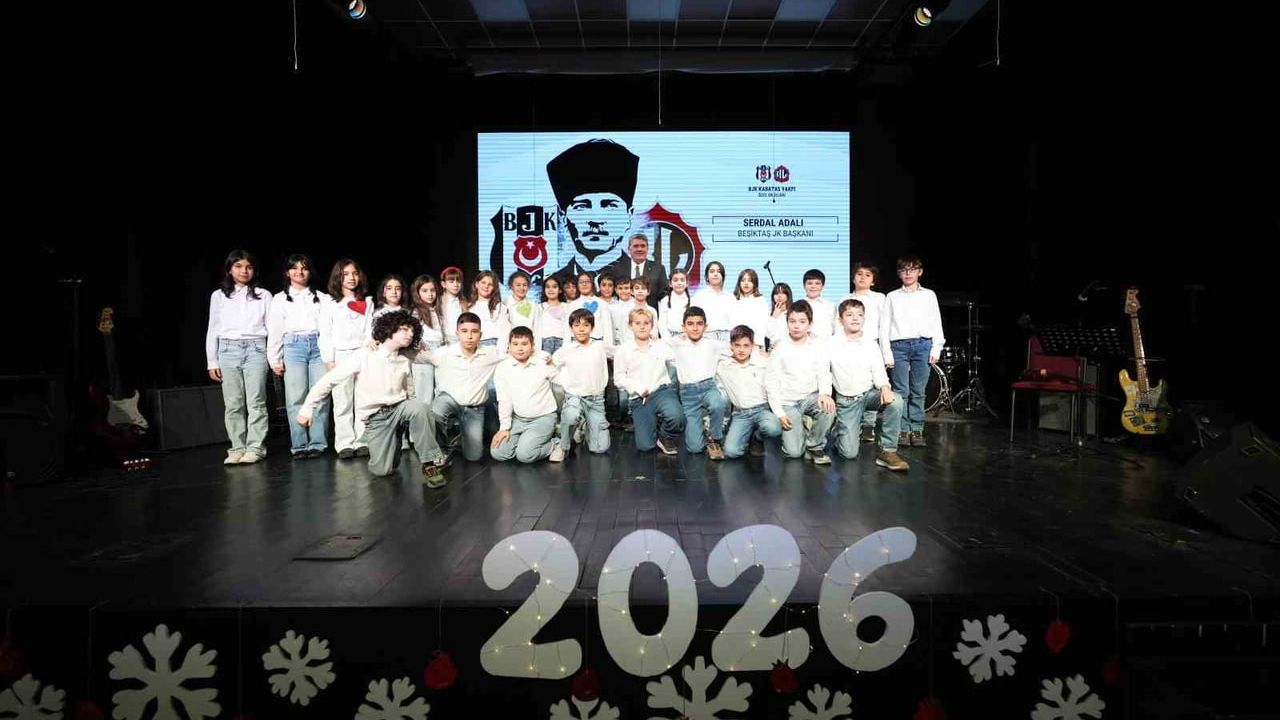 Serdal Adalı’dan BJK-Kabataş Vakfı Okulları Çamlıca Kampüsü ziyaretinde yeni yıl mesajı