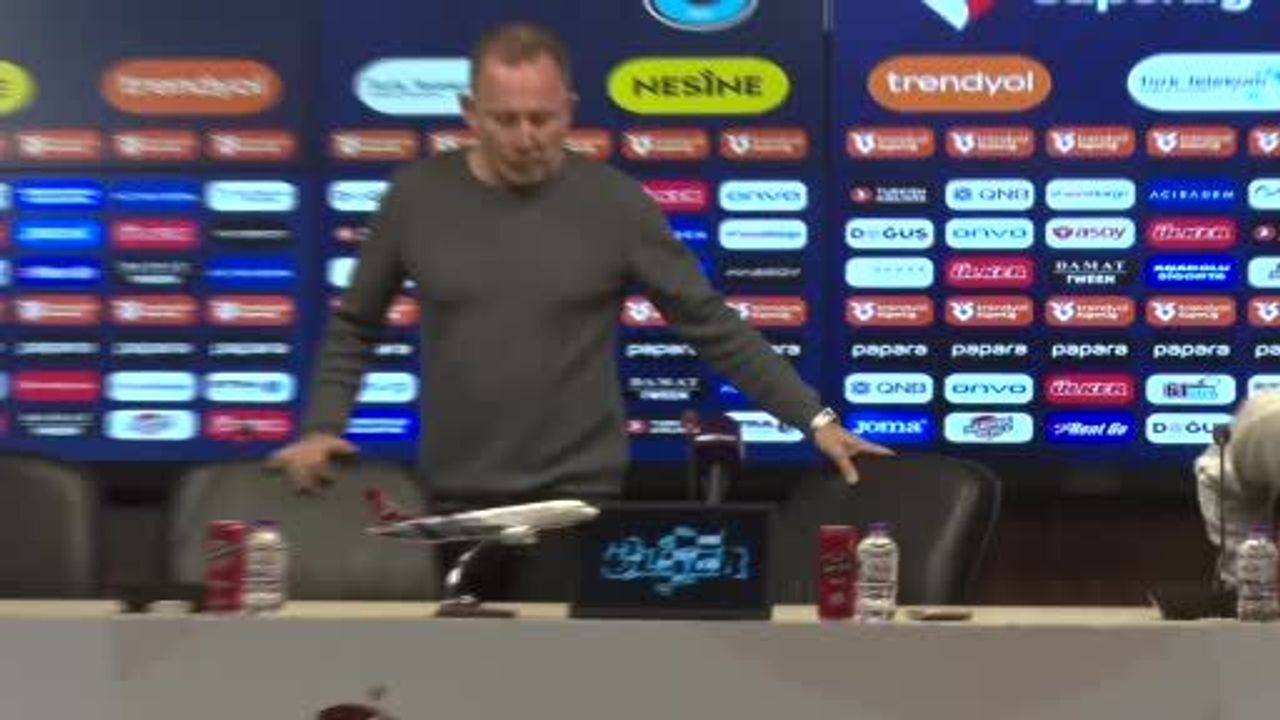 Sergen Yalçın: "Bu akşam bir tiyatro oynandı" - Beşiktaş 3-3 Trabzonspor