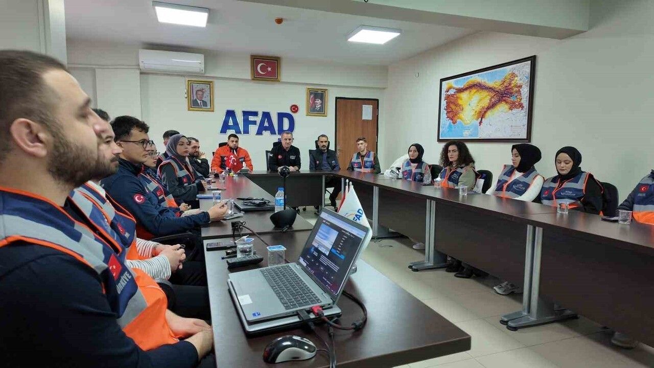 Siirt AFAD gönüllü kadrosunu güçlendiriyor