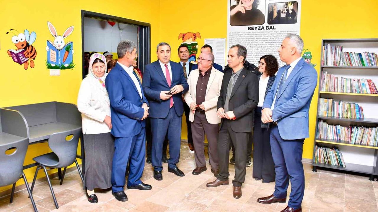 Silifke'de Beyza Bal Anısına Kütüphane Açıldı
