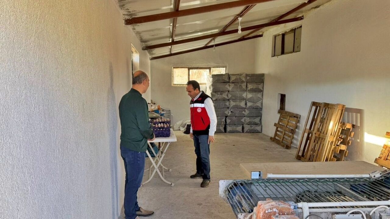 Simav'da 12 bin tavuk kapasiteli işletmeye yumurta paketleme onay belgesi