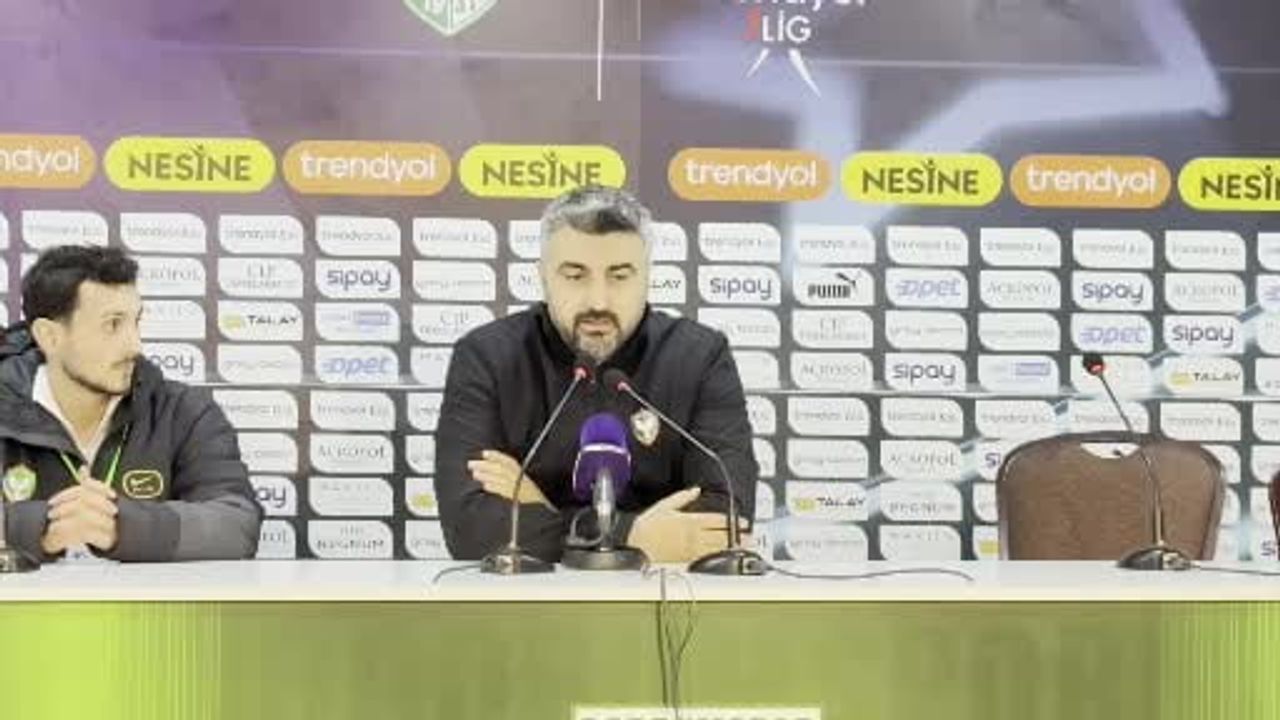 Sinan Kaloğlu: "Zor bir deplasmandan kaybetmeden dönüyoruz"