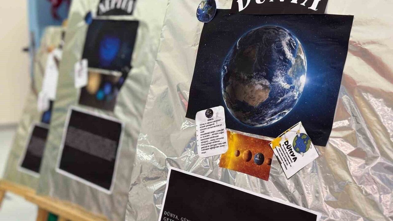 Sincan Belediyesi Lavanta Kreşi'nde Uzay Temalı Etkinlik