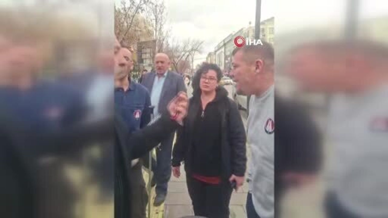 Sincan'da belediye ekiplerine hakaret: sokak köpekleri toplanırken gerginlik