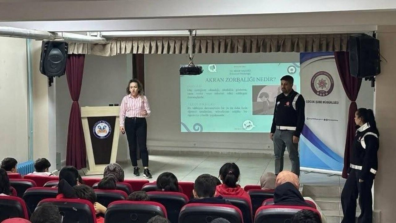 Sinop’ta öğrenciler için güvenlik ve suçtan korunma eğitimi