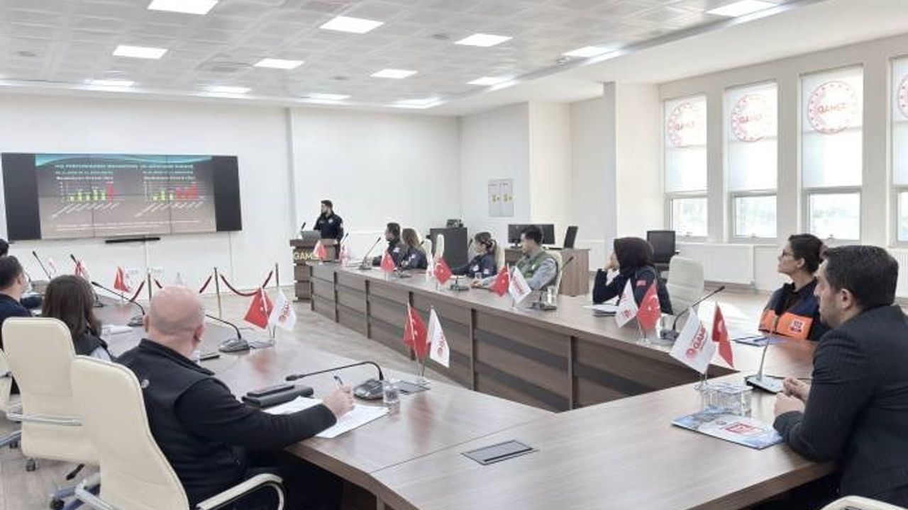 Şırnak 112 Acil Çağrı Merkezi yıl sonu değerlendirmesi